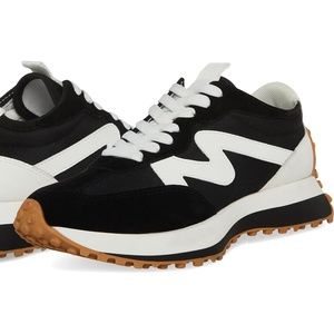 Steve Madden Campo Sneaker Black & White Size 7